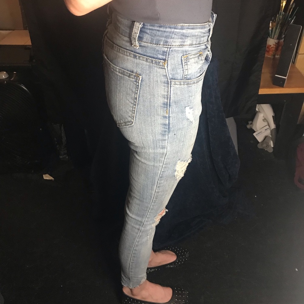 Distressed Pants Small - Picture 3 of 6